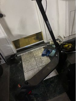 Black e scooter