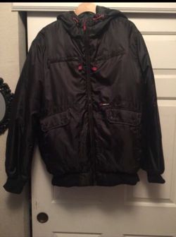 Black Ecko hoodie jacket size XL
