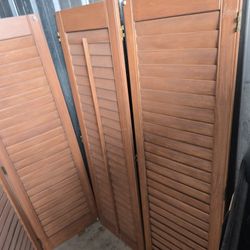 Biombos Madera