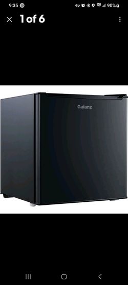 Deal! Galanz Mini Refrigerator, Black, New