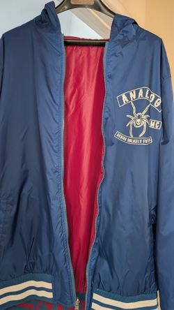 Analog Burton Blue Windbreaker Jacket Men’s XL Skate Snowboard Streetwear