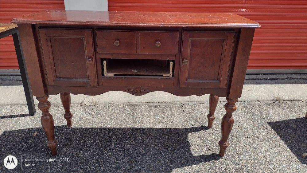 Mahogany Cabinet Bottom