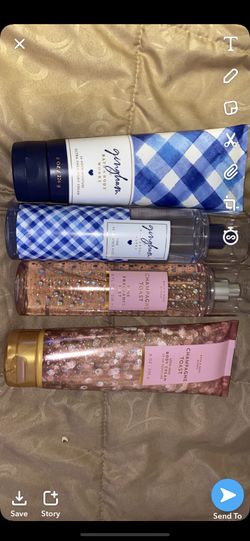 Valentines bath and body
