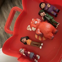 Turning Red Figurines 