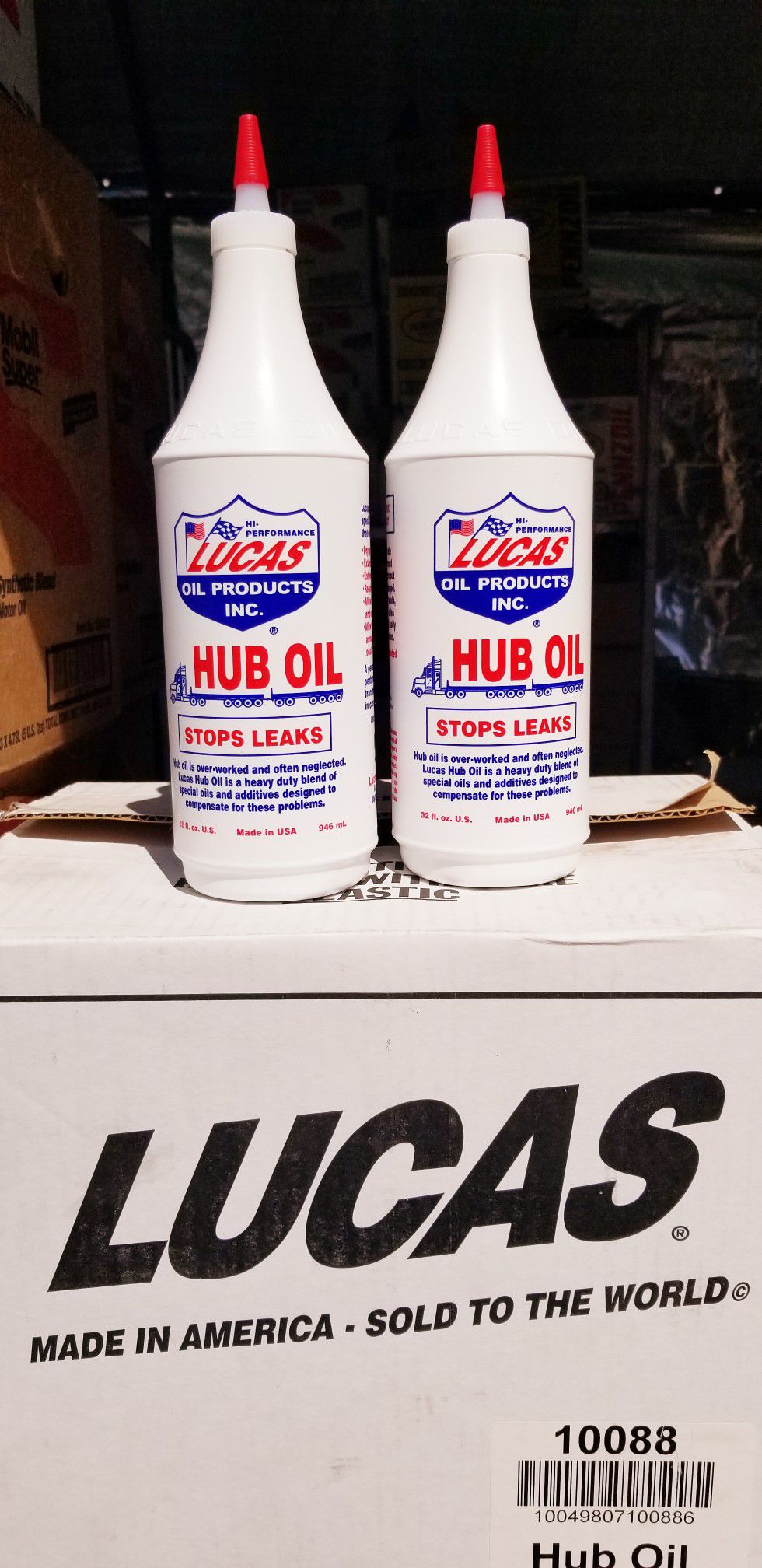 Lucas Hub oil