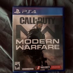 Call Of Duty Modern Warfare on PS4