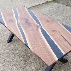 Beautiful Walnut River Table