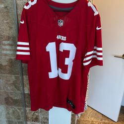 San Francisco 49er Purdy Nike Jersey.