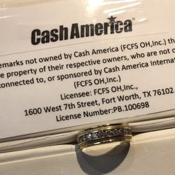 10kt Men’s Diamond Wedding Band 