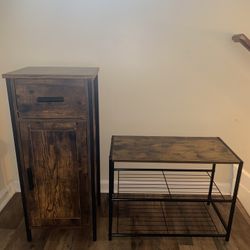 Shoe Rack And Cabinet