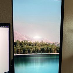 LG 144hz 1440p Gaming Monitor With Desk Mount