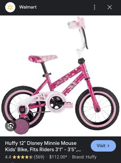 12" Mini Mouse Kids Bike