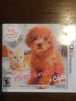 Nintendogs and cats 3 DS GAME.