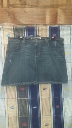 Gap jeans (size 12) skirt