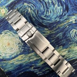Men’s Stainless Steel Oyster  Bracelet