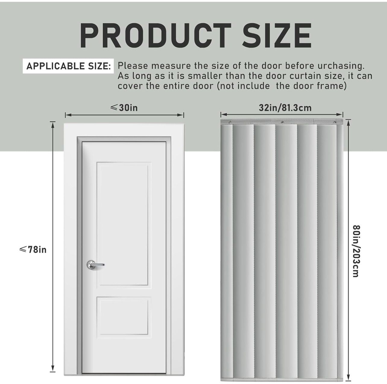 Sound Proof Insulated Door Curtain