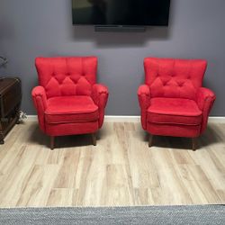 Red/orange Dining Chairs