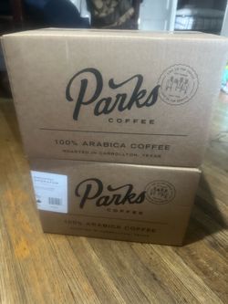 Parks coffee ground coffee fraction pack/ tall dark Colombian pack