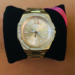Juicy Couture Rose Gold Crystal Watch  Like New w/ Box