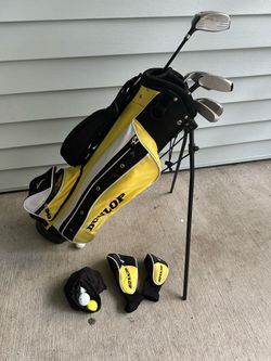 Junior 5 pc Dunlop Z3 Golf Set Age 9-12 , Barely Used $100