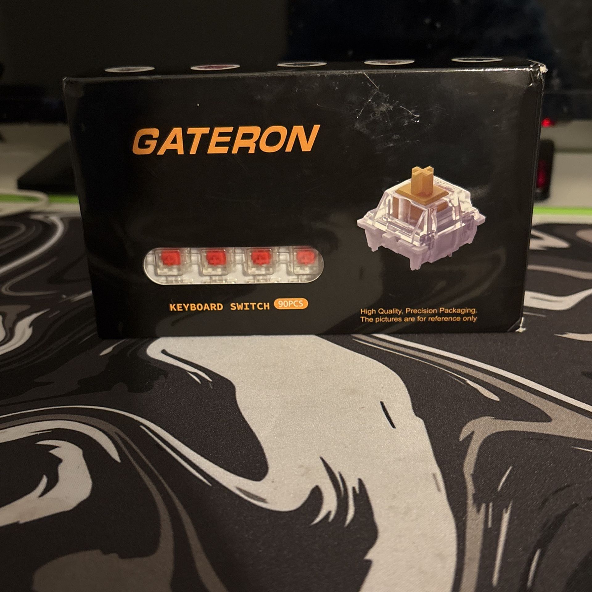 Gateron High Quality Keyboard Switches Red And Brown 90 Pieces