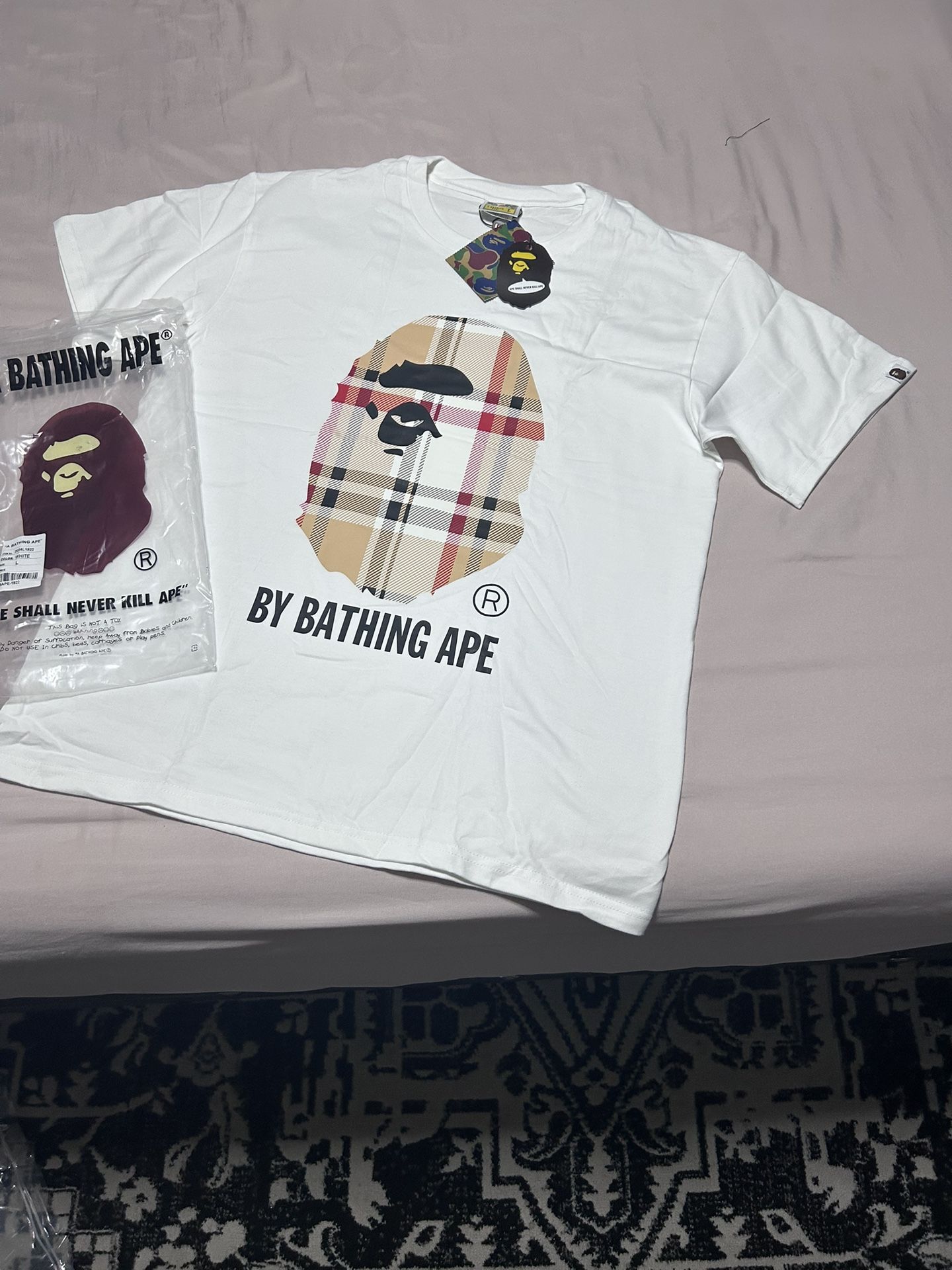 Burberry X Bape 