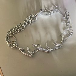Dog Prong Collar.  Also Have Lots Of Collars And Harnesses Med Sized