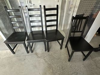 IKEA 4 chairs