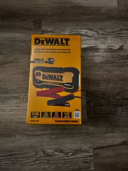 Dewalt jump starter with usb power bank