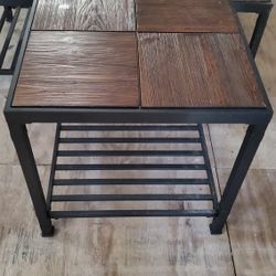 COFFEE  TABLE AND 2 SIDE TABLES 