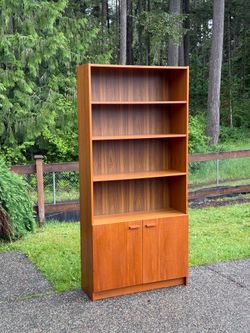 Mid century modern danish teak cabinet