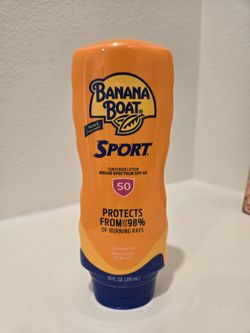 New Banana Boat Sunscreen