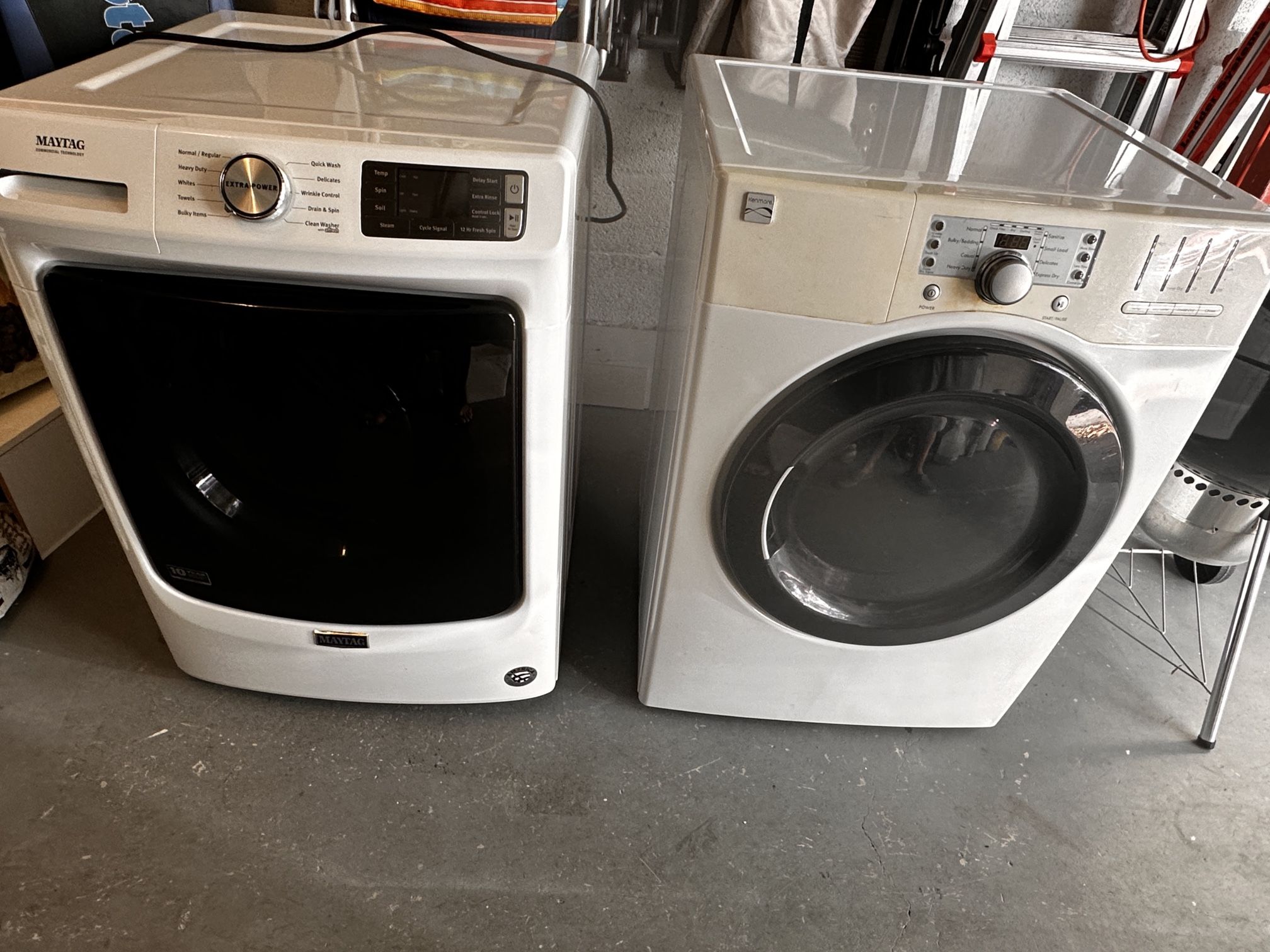 FRONT LOAD WASHER AND DRYER 