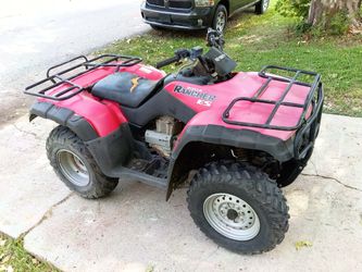 2001 Honda rancher es 350 2wd fourwheeler