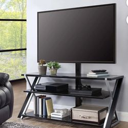 Whalen Xavier 3-in-1 Television Stand for TVs up to 70", Black