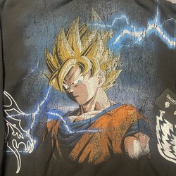 Men’s Darc Sport x Dragon Ball Z Goku Black Hoodie - Size Medium