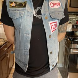 Cheech And Chong Jacket Denim Never Used