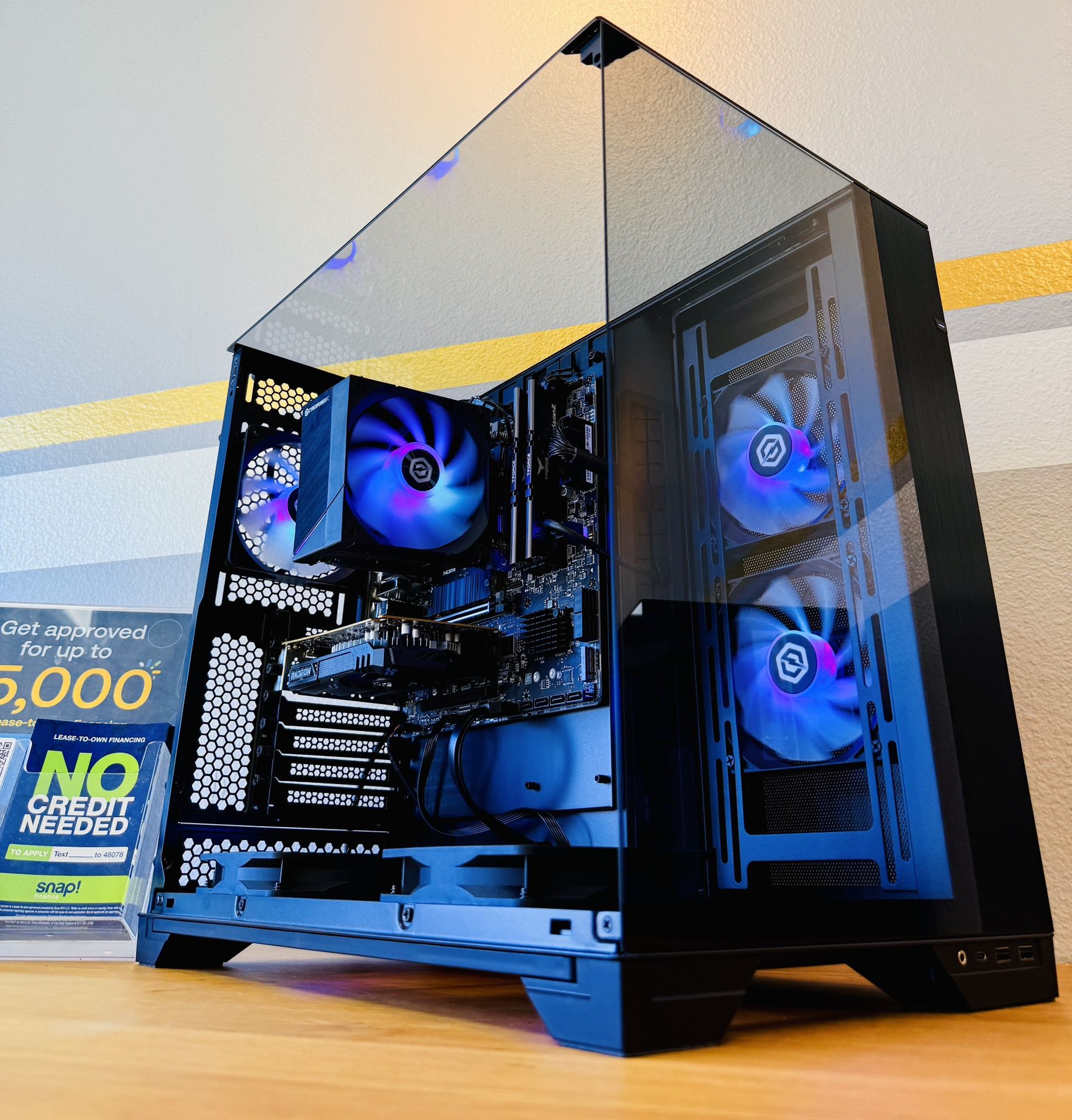 Gaming PC Custom Built by AREA-51 ✅🕹Full RGB Set,Ryzen 5/16GB RAM/512GB Storage🖥1 Yr Wrnty‼️RX 6400 AMD GPU💥 $0 Down Finance Available