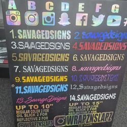 Vinyl Decal Stickers