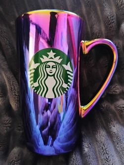 2002 Starbucks Holographic Latte Mugs