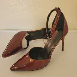 Women's Burgundy Heels 