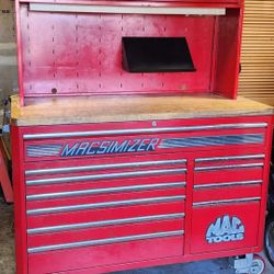 Mac Tools Tool Box Macsimizer Riser Books Top Cabinet With Tools 