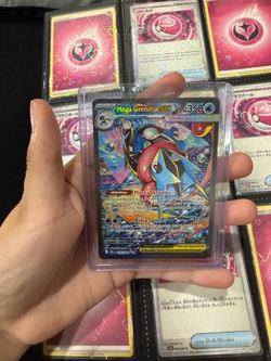 Mega Greninja EX pokemon card