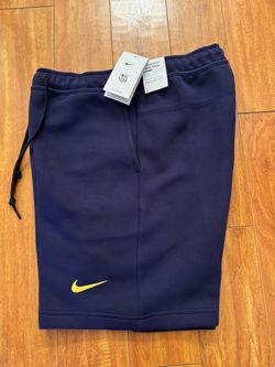 Brand New Nike F.C. Barcelona Tech Fleece Shorts Purple