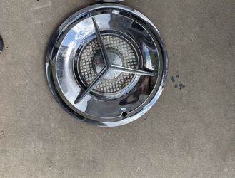 Tri Bar Hubcap Crossbar Vintage