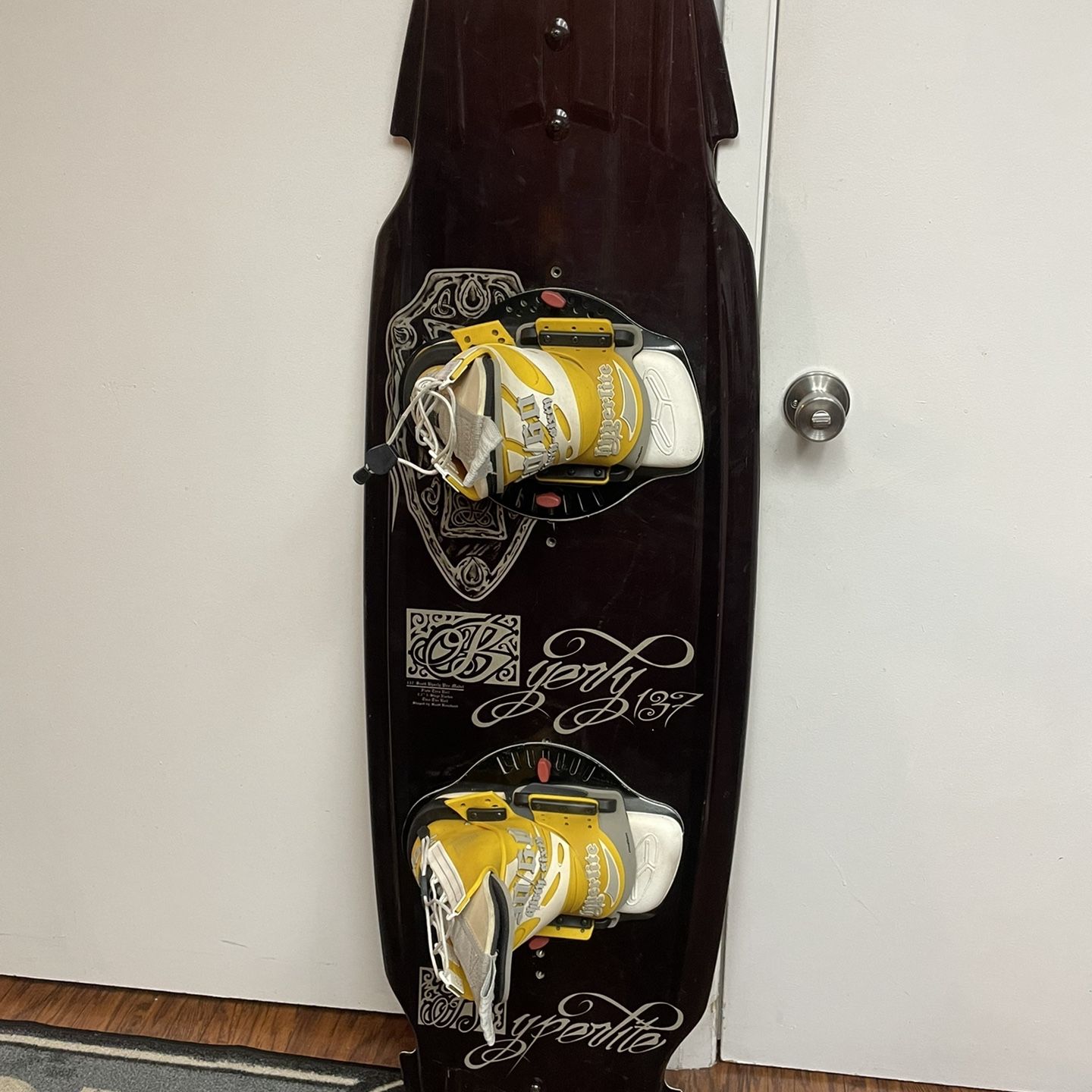 Hyperlite 137 Scott Byerly Pro model wakeboard with medium