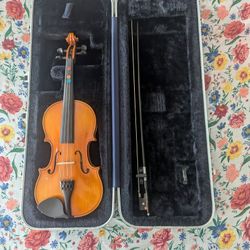 Violin In Hard Case In Good Shape