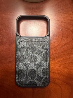 Coach iphone 17 pro case