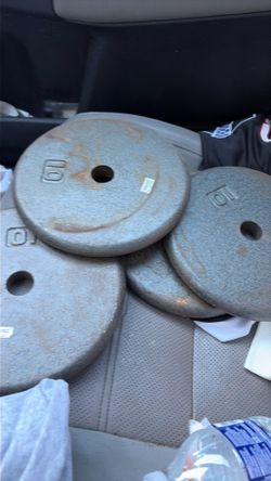 4 Ivanko Pro Style 10 Lb Plates