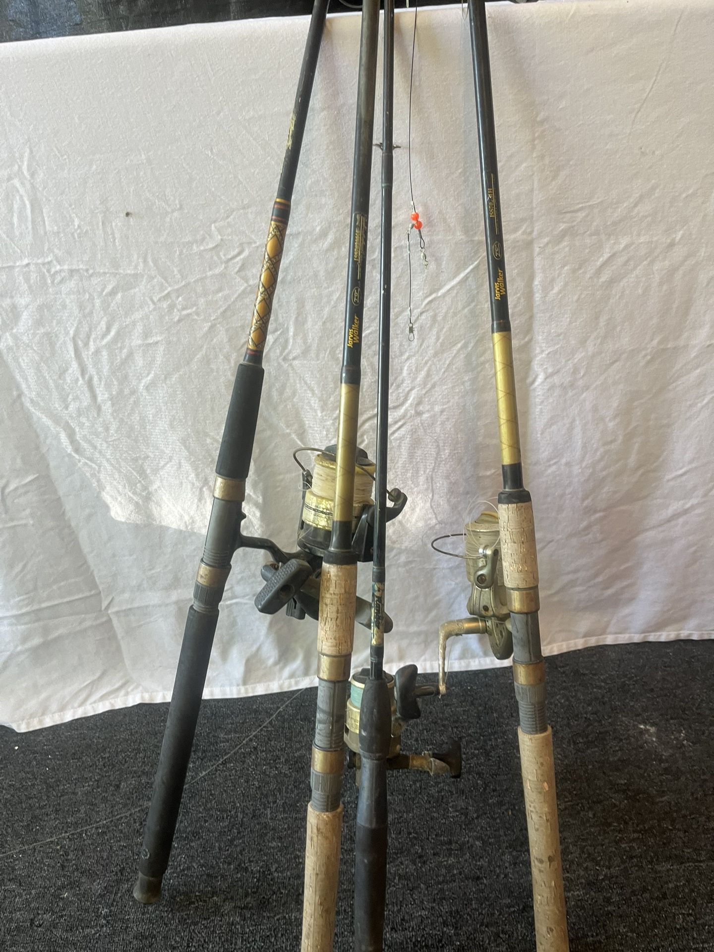 Old Fishing Poles And Reels